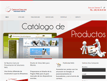Tablet Screenshot of carreraenlinea.com